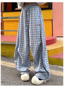 Women Pants - Blue - View 7