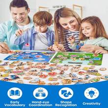 Wooden Fishing Game, Memory Sorting Matching Game For 3+ Years Old Learning Flashcards,Toys Gifts For Kids Ages 4-8 - Multicolor - View 4