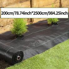 2*25M Heavy Duty  Control Membrane Garden Barrier Fabric Landscaping Cover - A - View 1