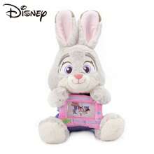 1pc Disney's Zootopia Rabbit Judy Hopps Plush Doll, Fox Photo Frame Figurine, Bedroom Decor, Can Hold Picture, Birthday Party Gift, Sleeping Pillow - Multicolor - View 9