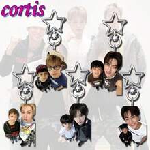 CORTI/S 韩流男团钥匙扣，创意吊坠，粉丝周边，背包装饰，小礼物 - 彩色 - 查看 2