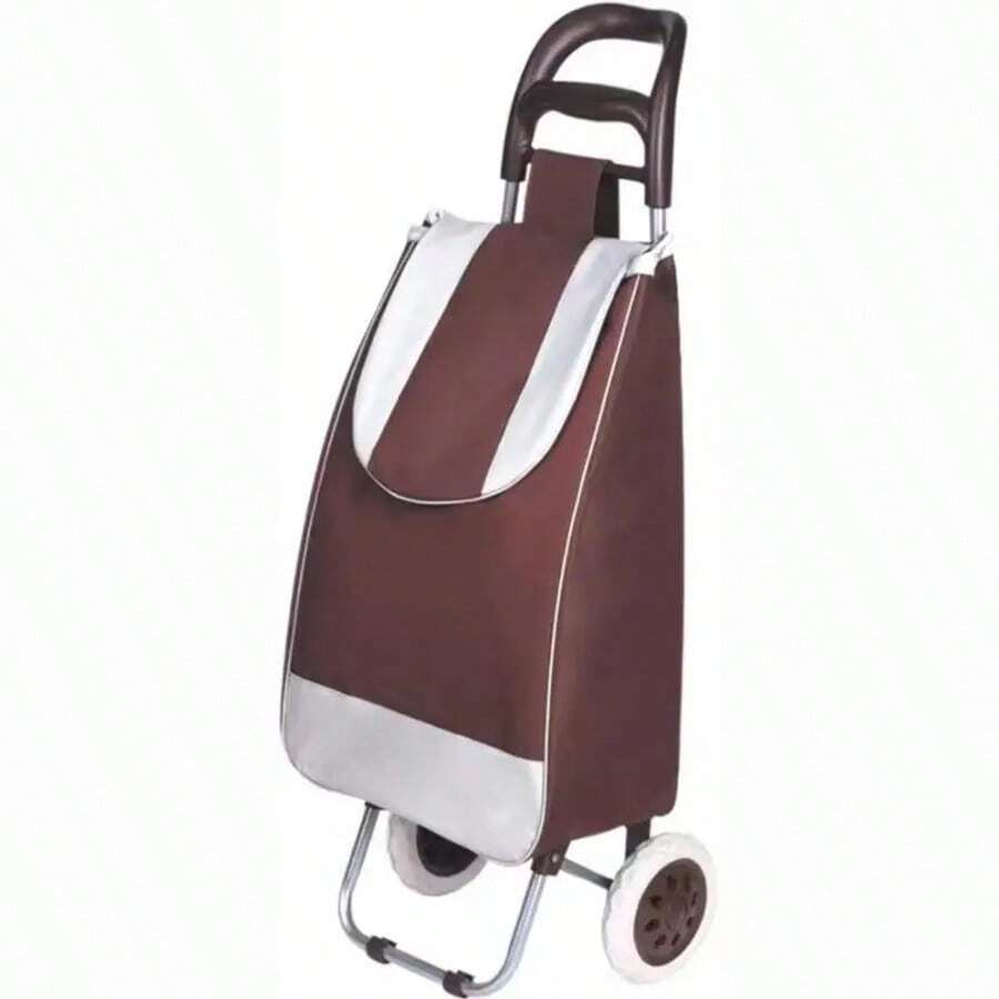Shopping Bags And Cart - Marron - View 1