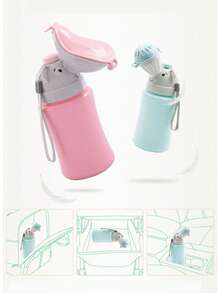 便携式婴儿马桶，男女通用儿童便盆，幼儿便携式如厕训练座，适合户外、汽车、旅行、露营，防漏车载便盆，幼儿旅行必备用品 - 顏色多種 - 查看 2