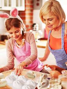 1pc 6-Cavity Large 3D Easter Bunny Silicone Mold, 6-Cavity Rabbit Shaped DIY Baking Mold Suitable For Mousse, Cake, Soap, Jelly, Candle, High Quality Silicone Mold And Healthy For Baking, Soap Making And DIY Projects - View 11