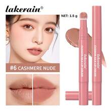 Lakerain哑光腮红唇膏二合一旋转笔，持久显色，适合黄调肤色，高光腮红棒 - 彩色 - 查看 4
