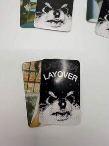 92张Kpop Lomo卡片（60张卡片+32张贴纸）双面LOMO卡，贺卡，书签，节日礼物 - 彩色 - 查看 4