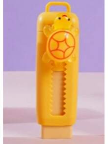 Creative Turtle Shaped Sliding Eraser, Retractable Design For Painting And Writing - Durable PP Material - Multicolor - View 17
