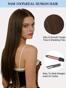 Extensions de cheveux humains - Natural Black - Voir 2