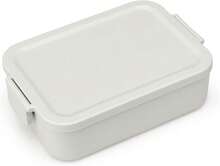 Durable Lunch Box. Can Hold Sandwiches And Snacks - Light Grey - View 3