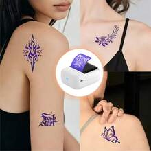 ORICO - Mini Wireless Tattoo Transfer Printer, Tattoo Template Printer, Includes 60 Sheets Of Thermal Transfer Tattoo Paper, Suitable For Tattoo Artists, Professionals And Beginners, Compatible With Android And IOS - Printer + 60pcs Tattoo Paper - View 13