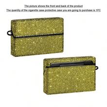 1pc Exclusive Luxury Rhinestone Studded Protective Case For TEREA, Fully Covered With A-Grade Artificial Diamonds For Sparkling Glamorous Effect, Suitable For TEREA, IQOS ILUMA, Best Used In Bright Lighting Environments - Multicolor - View 13