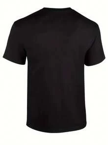 Men T-Shirts - 黑色 - 查看 2