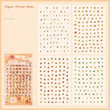 1张可爱搞怪贴纸，精美小元素贴纸，儿童贴纸艺术，适用于剪贴簿、手账、宠物趣味贴纸、Kindle剪贴簿用品、笔记本电脑贴纸 - 多色 - 查看 12