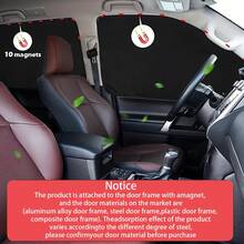 4件組磁吸式汽車側窗遮陽簾，隔熱聚酯纖維材質，防紫外線、隱私保護。汽車窗戶遮陽配件，汽車窗戶遮陽罩，汽車遮陽板，遮陽圖案，磁吸窗簾，適用於汽車側窗，防紫外線、隱私保護。 - 多色 - 查看 5