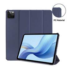 适用于小米Pad 6/Pro 11英寸平板电脑的保护套，三折支架设计，2023年发布，采用磨砂透明PC材质，硬壳设计，支持自动唤醒/睡眠功能，可作电子阅读器使用。 - 彩色 - 查看 5