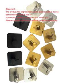 Wall-Mounted Toilet Paper Holder, Suitable For Toilet Paper Rolls, Stainless Steel Self-Adhesive Toilet Paper Holder, Bathroom Toilet Paper Rack - Multicolor - View 11