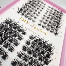 C/D 320 chiếc, 32 chùm, sổ mi giả hai mặt, mi giả tự nối dạng phân đoạn, tự nhiên & làm dài mi, độ dày mi lớn. - HỖN HỢP C/D - Xem 3