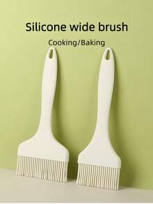 1pc Multi-Purpose Heat Resistant Silicone Basting Brush, For Cooking, Baking, Grilling, Oil Brush - Multicolor - View 4