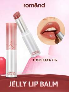 Rom&Nd Jelly Lasting Tint In Kaya Figue，含滋養糖漿配方與鮮豔色素，打造亮澤玻璃感妝效與豐潤效果，不黏膩質地，長效保濕 - kaya fig 06 - 查看 8