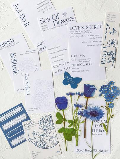 23 قطعة/عبوة ورق تجليد بموضوع نباتي عتيق، مواد زخرفية DIY غير لاصقة، هدية عيد، لوازم كولاج يدوية، تخطيط دفتر تجليد شخصي، قرطاسية مدرسية إبداعية