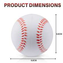 Crystals 32 Inch Heavy Duty Metal Baseball Bat Aluminum Alloy Non-Slip Grip Training Bat - Red - View 3