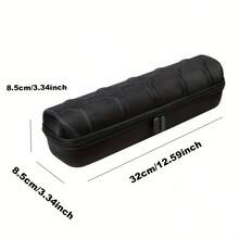5-Slot Watch Storage Box, Unisex Hard Shell Watch Organizer Case With Soft Cushions And Handle, Portable Watch Storage Bag - Multicolor - View 4
