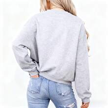 San Diego Baseball Sweatshirt, Vintage Style San Diego Baseball Crewneck, The Pads T-Shirt, San Diego Sports Fan Sweatshirt2 - 灰色 - 查看 2