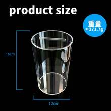 透明亚克力不可开启式小猪存钱罐，青少年小猪硬币罐，成人储蓄罐，可撕除保护膜，适合作为万圣节/感恩节/母亲节/生日/毕业礼物 - 無色 - 查看 15