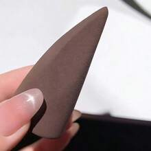 Irregular Skin-Friendly Thumb Makeup Sponge, Wet & Dry Dual-Use Makeup Tool, Expands When Soaked In Water - Multicolor - View 3