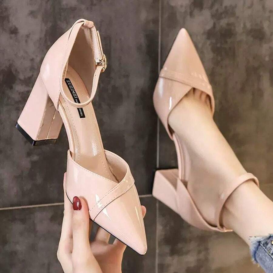 Zapatos de tacón para mujer - Albaricoque - Ver 1