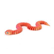 1 pieza Figura flexible de víbora impresa en 3D, 2026, con articulaciones móviles, regalo perfecto para fiestas, cumpleaños, San Valentín u ocasiones especiales - Multicolor - Ver 14