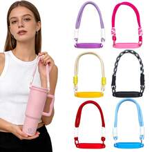 Dây đeo tay cầm bình nước, dây đeo giữ cốc nước, dây đeo vai giữ cốc nước tương thích với các thương hiệu , Owal và các phụ kiện bình nước khác của SUGAW. - nhiều màu - Xem 2