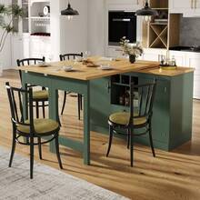 Bar Tables - Antique Green + MDF - View 2