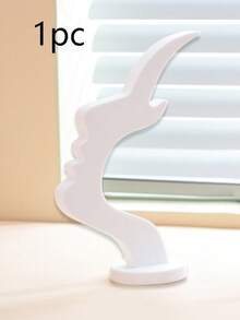 Unique Curved Eyeglasses Stand Practical Minimalist Black Design Plastic Material Suitable For Living Room Bedroom Office Or As A Gift For Family And Friends Enhances Desk Or Nightstand Decor Home Decor Accessory Minimalist Design Holiday Gift - Multicolor - View 14