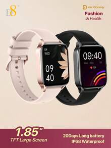 D8 Smart Watch For Men/Women (Answer/Make Call), 2024 HD 1.85"Smartwatch Fitness Activity Tracker, 100+ Sports IP67 Waterproof, Sleep Monitor/Pedometer/Calories, Fitness Watch For Android IOS - View 4