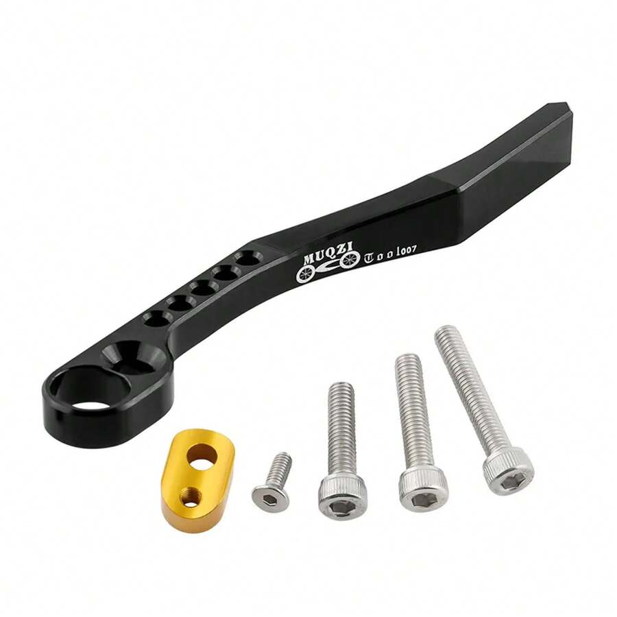 Protector de Cadena para Bicicleta MUQZI, Dispositivo Anticaída para Cadena de Bicicleta de Carretera, Dispositivo Ligero de Protección de Cadena, Guía Estabilizadora de Cadena KZTU - Negro - Ver 1