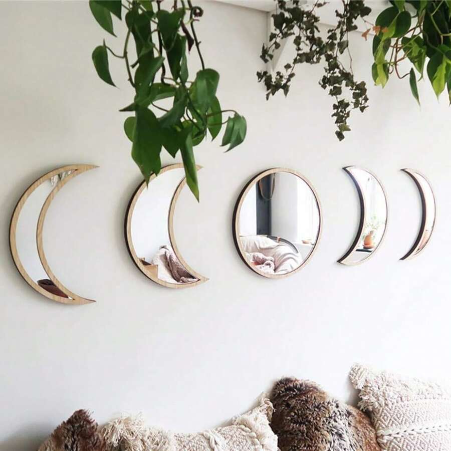 OUTANA Self-Adhesive Acrylic Removable Unbreakable Easy-To-Clean Easy-To-Install Mirror Wall Sticker, Suitable For Daily Organization, Dressing, Bathroom, Rental, Study, Living Room, Entrance, Kitchen, Office - YYZH - View 1