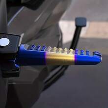 1 Cặp Gác Chân Sau Xe Máy Chống Trượt Bằng Hợp Kim Nhôm Đa Năng - A - Xem 6