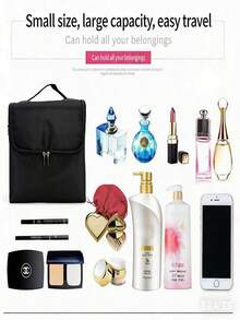 This Is A Multi-Layer Makeup Case With Ample Storage Capacity, Water- And Wear-Resistant Compartments, Making It Easy To Carry All Your Beauty And Jewelry Essentials. It Simplifies Your Travels And Daily Routines. - View 10