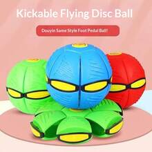 1pc New Teenage Stepping Transforming Ball, Outdoor Interactive Toy For Boys And Girls, Perfect Gift For Friends, Birthday, Party, Teens - Multicolor - View 3
