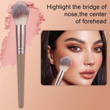 19PCS Makeup Tools Set Including:18PCS Makeup Brush Set+1pc Storage Bucket - Multicolor - View 3