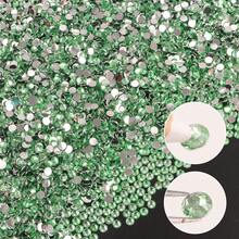 Resin Rhinestone Flatback Crystals, Faux Diamond Water Cup Toy Handmade DIY, Shoe & Boot, Clothing Decoration Material, Cup, Shiny Idol Fan Support Fan Making Material - Light Green - View 4