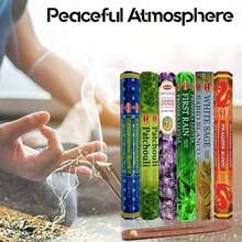 Assorted Exa Incense Sticks Pack Of 6 France Sticks Eac Tu Contains 20 Sticks Long-Lasting Erapy  Meditation Ation Yoga And Ome France - 6 Assorted Fragrances - View 6