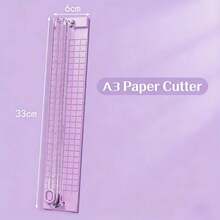 Cortador de papel A3, Recortador de fotos portátil pequeño, Cuchillo de corte de papel manual - Una pieza - Ver 14