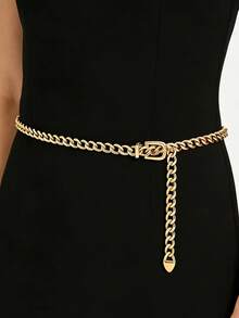 Dây xích kim loại nhiều lớp dành cho nữ, thích hợp để phối cùng váy. - Nhiều màu - Xem 1