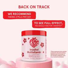 Inositol Multivitamin – Myo-Inositol & D-Chiro 40:1 Blend, Omega-3, Vitamin D3, Magnesium, Zinc – Supports Women's Health, Mood, Energy, Supplement – 30 SVG - 其他的 - 查看 5