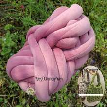 CHEONET - Sợi dày, sợi siêu to, thích hợp cho đan tay và móc, hỗn hợp cotton mềm mại, tự đan tay, se sợi, có thể dùng để làm chăn, gối, giường cho thú cưng và ga trải giường. - Nhiều màu - Xem 25