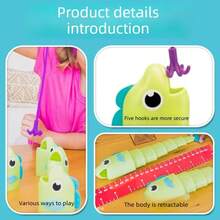 2-4 Player Interactive Fishing Board Game Set - Made Of Durable Plastic Material Tabletop Puzzle Toy - Ideal As Easter/Children's Day Gift - Multicolor - View 6