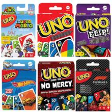 Juego de cartas UNO Flip! de Mattel para niños, adultos y noches familiares con cartas de doble cara en lata de colección, multi, F1 Elite, Hot Wheels, F1, Masters del Universo, El Señor de los Anillos, Harry Potter, Minecraft, UNO Póker Tarjeta de fiesta de ocio feliz, juego de tablero de juego de cartas interactivas de juguete 1 pieza - Multicolor - Ver 2