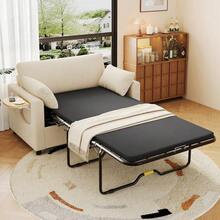 Futons - Beige + Corduroy + 2 zitplaatsen - Bekijken 3